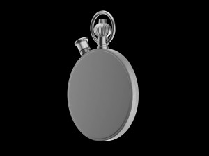 pocket watch mechanism 7 3D Model