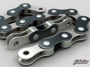 bicycle chain links 3D Модель