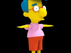 milhouse van houten 3D Model