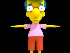 milhouse van houten 3D Model