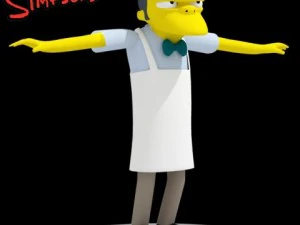 moe szyslak 3D Model
