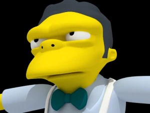 moe szyslak 3D Model