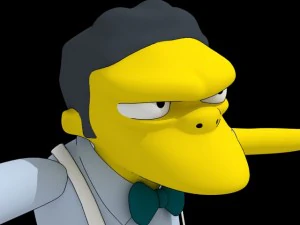 moe szyslak 3D Model
