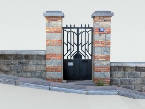 gate 03 Model 3D