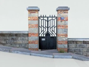 gate 03 3D Model