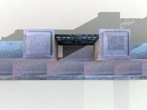 gate 03 3D Model