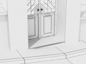 gate 03 3D Model