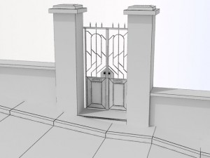gate 03 Model 3D