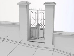 gate 03 3D Model