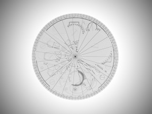 watch mechanism 1 low-poly 3D Model
