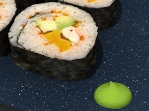 futomaki california roll 3D Model