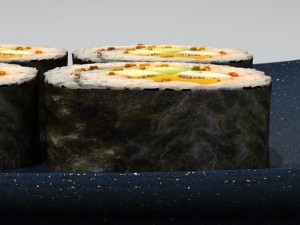 futomaki california roll 3D Model