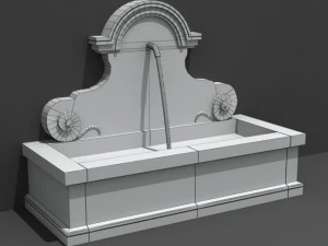 fountain 3 3D Model