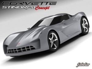 chevrolet stingray concept 3D Модель