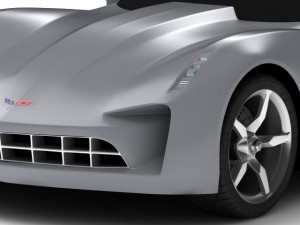 chevrolet stingray concept 3D Модель