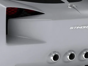 концепт chevrolet stingray 3D Модель