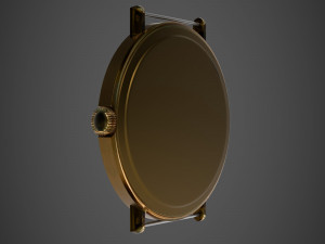 Watch mechanism 3 Low-poly 3D-Modell