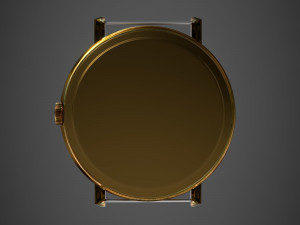 Watch mechanism 3 Low-poly 3D-Modell