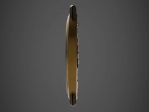 Watch mechanism 3 Low-poly 3D Model