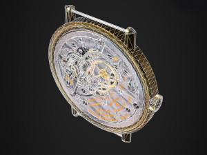 Watch mechanism 3 Low-poly 3D-Modell