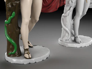 Collezione di statue di Apollo Modello 3D