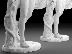 Apollo statue collection 3D Модель