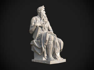 Mose by Michelangelo 3D मॉडल