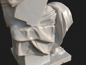 Mos&egrave; di Michelangelo Modello 3D