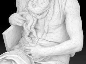 Mos&egrave; di Michelangelo Modello 3D