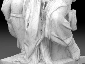 Mos&egrave; di Michelangelo Modello 3D