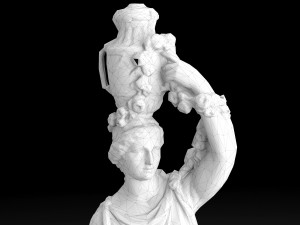 Nymph statue collection Model 3D