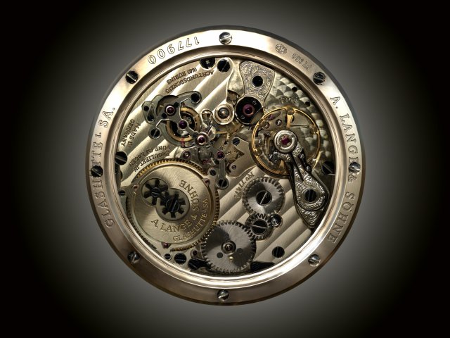 Watch mechanism 4 Low-poly 3D मॉडल .c4d .max .obj .3ds .fbx .stl .blend 