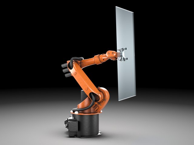 KUKA KR 16 Model 3D .c4d .max .obj .3ds .fbx .stl .blend 