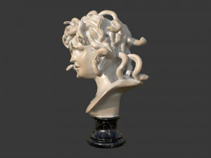 Medusa del Bernini Modello 3D