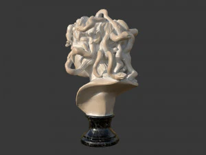 Medusa del Bernini Modello 3D