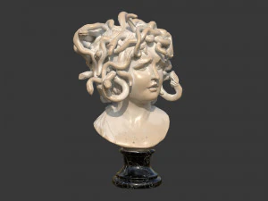 Medusa del Bernini Modello 3D