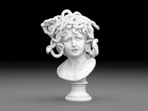 Medusa del Bernini Modello 3D