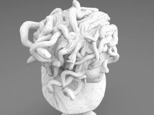 Medusa del Bernini Modello 3D