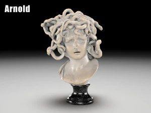 Medusa del Bernini Modello 3D