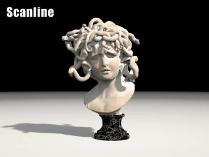 Medusa del Bernini Modello 3D