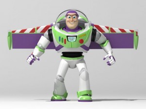 buzz lightyear batpod edition 3D 模型