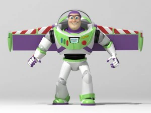 buzz lightyear batpod edition 3D Model