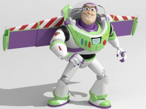 buzz lightyear batpod edition 3D Model
