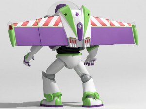 buzz lightyear batpod edition 3D 模型