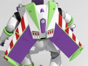 buzz lightyear batpod edition 3D Model