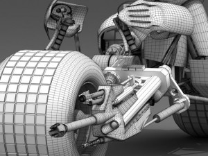 buzz lightyear batpod edition 3D 模型