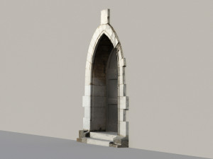 Ancient door 3D मॉडल