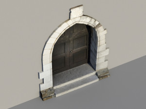 Ancient door 3D मॉडल