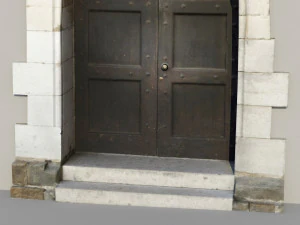 Ancient door 3D Model