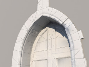 Ancient door 3D मॉडल